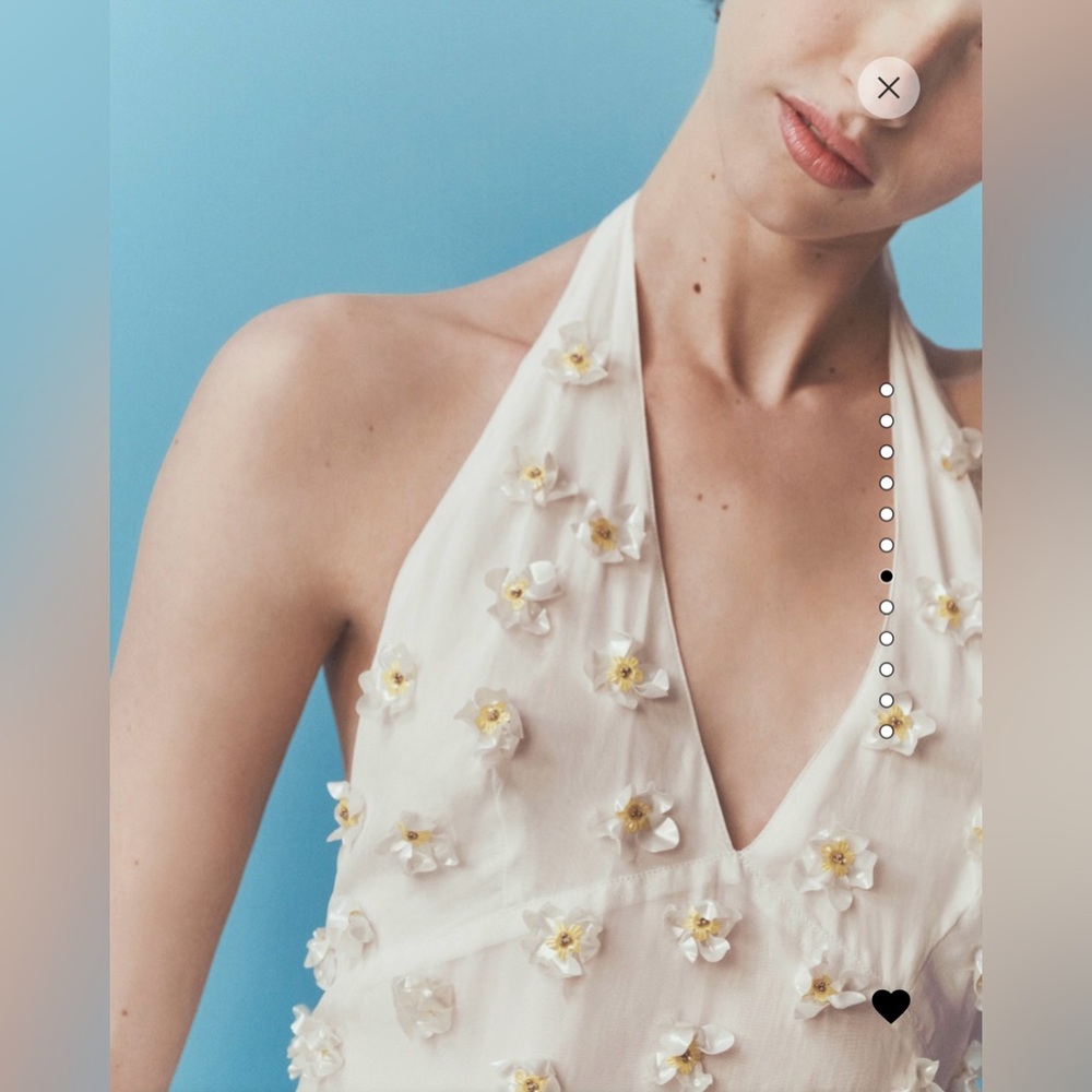 J.Crew Collection embellished halter midi dress - Picture 8 of 12